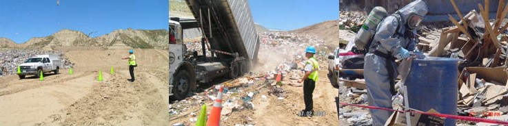 Landfill Load check employees