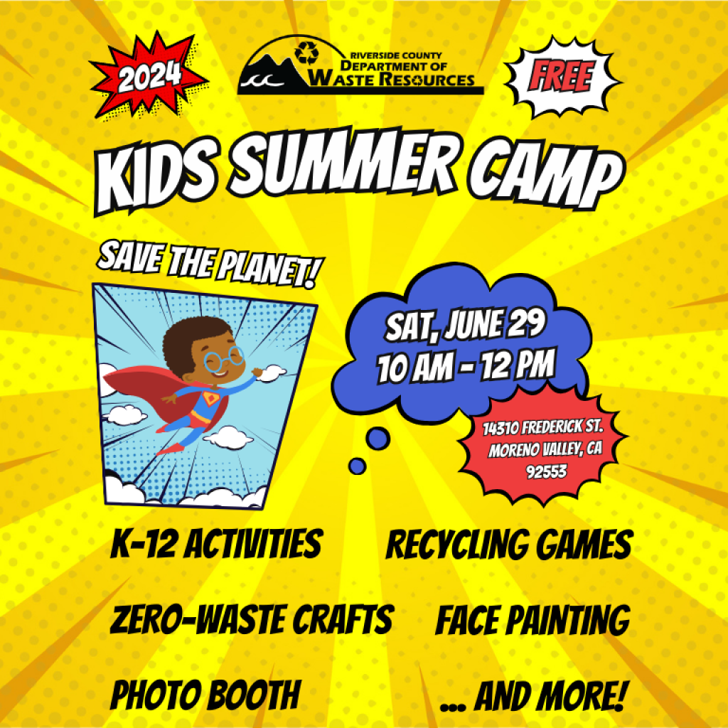 summer camp flyer