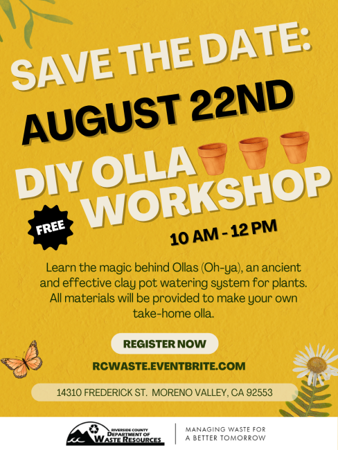 Save the Date Olla Workshop